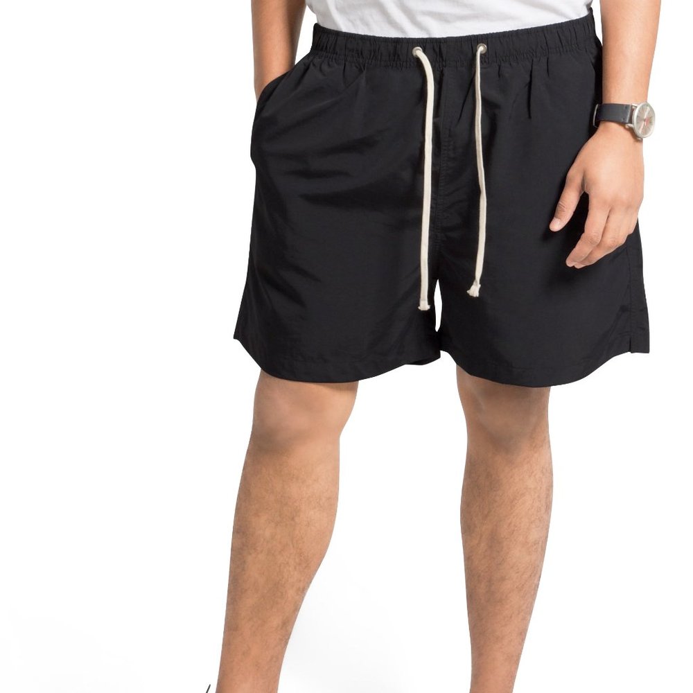 OLGYN Men’s Black Swim Shorts - Picture 1 of 6